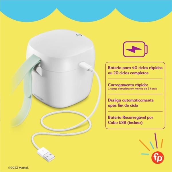 Esterilizador de chupeta recarregável bb1227 - fisher price Imagem de Esterilizador de chupeta recarregável bb1227 - fisher price