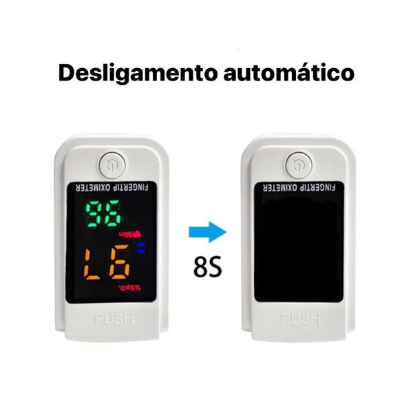 Imagem de Estetoscópio Adulto Duplo Ínox Preto Multilaser kit Oximetro digital de pulso premium com Relogio para estetoscópio Quar