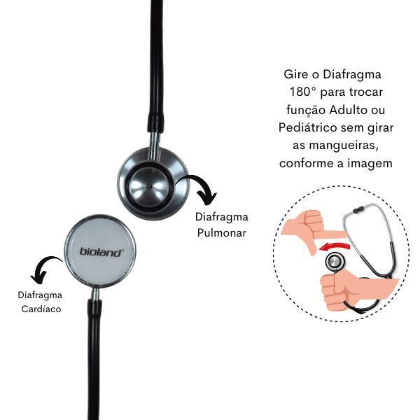 Imagem de Estetoscópio Duosson Adulto Cardiado Pulmonar Duplo