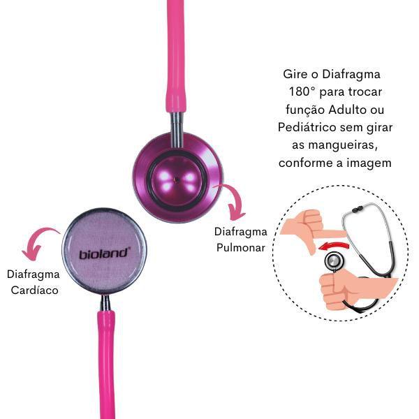 Imagem de Estetoscópio Duosson Adulto Cardiado Pulmonar Duplo