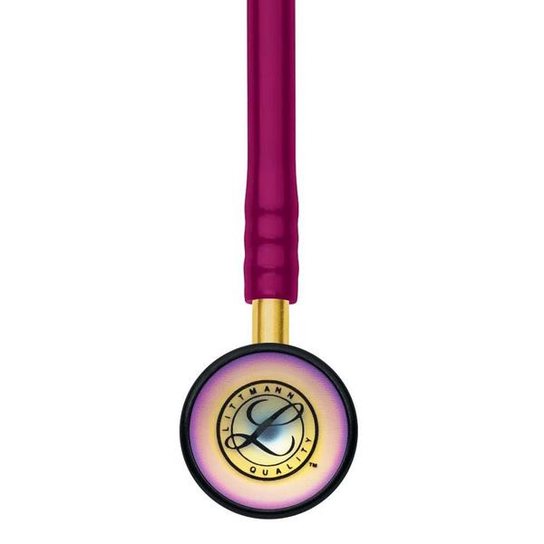 Imagem de Estetoscopio littmann classic ii neonatal framboesa e rainbow 2157 3m