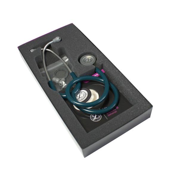 Imagem de Estetoscópio Littmann Classic III 5623 Caribbean Blue Tradicional - 3M