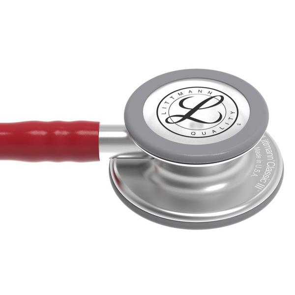 Imagem de Estetoscópio Littmann Classic III 5627 Burgundy Tradicional - 3M