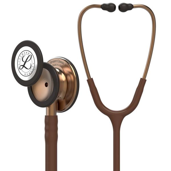 Imagem de Estetoscopio littmann classic iii chocolate cobre 5809 3m