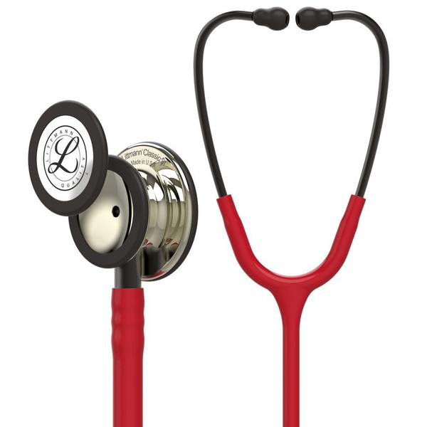 Imagem de Estetoscopio littmann classic iii vinho e champagne 5864 3m