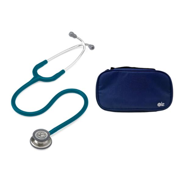 Imagem de Estetoscópio Littmann Classic lll + Case - Cores Variadas