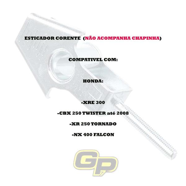 Imagem de Esticador Corrente XRE 300 CBX 250 XR 250 NX 400 - GP7