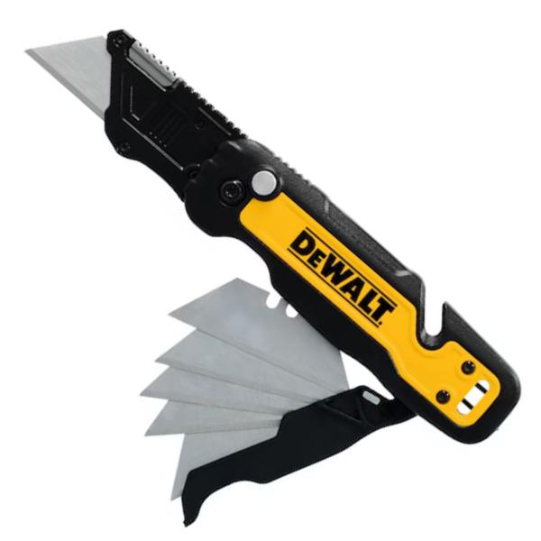 Imagem de Estilete Dobrável DeWalt DWHT10992 Dobrável Push & Flip