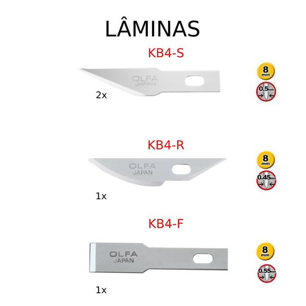 Imagem de Estilete Especial Olfa Precisão AK-4