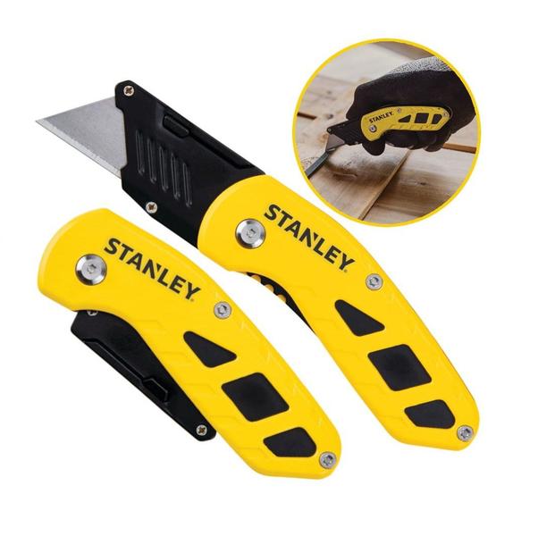 Imagem de Estilete Faca De Corte Compacto Dobrável Stht10424 STANLEY