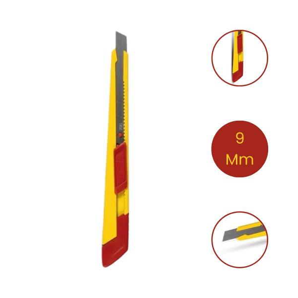 Imagem de Estilete Profissional Lamina Metal 9Mm Starrett KUS050-S