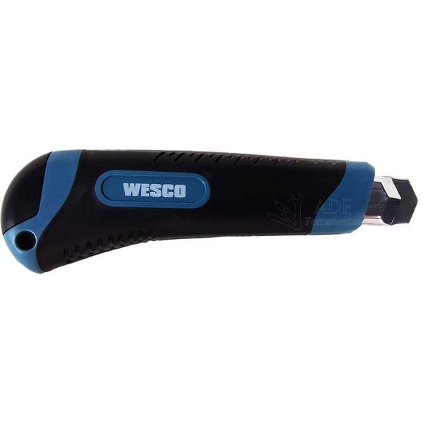 Imagem de Estilete Retrátil Profissional 18 Mm - Ws9715 Wesco