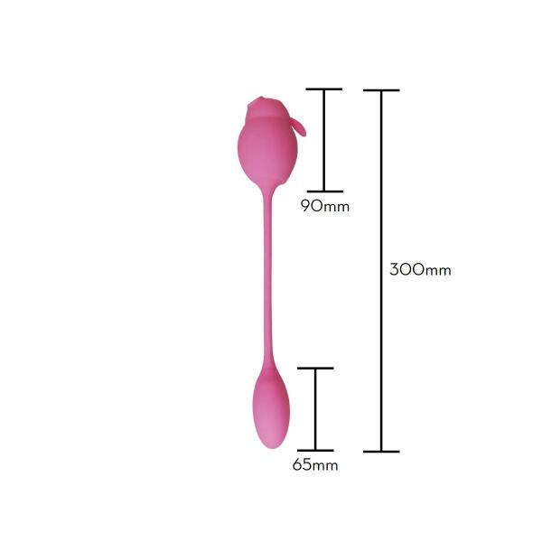 Imagem de Estimulador Clitoriano Duplo Em Formato De Coelho Por Aplicativo