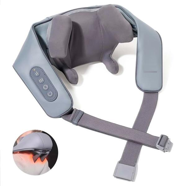 Estimulador de Massagem Recarregável para Pescoço Relaxante Alívio de Dores - GUIRO Imagem de Estimulador de Massagem Recarregável para Pescoço Relaxante Alívio de Dores