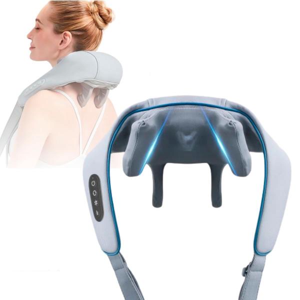 Estimulador de Massagem Recarregável para Pescoço Relaxante Alívio de Dores - GUIRO Imagem de Estimulador de Massagem Recarregável para Pescoço Relaxante Alívio de Dores