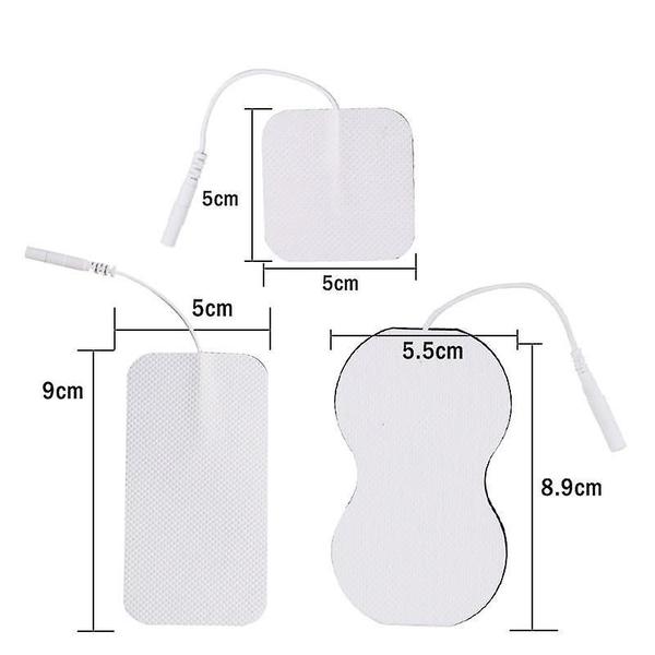 Estimulador de nervos Tens Electrodes Silicone Gel Pads x20 - Wokex Imagem de Estimulador de nervos Tens Electrodes Silicone Gel Pads x20