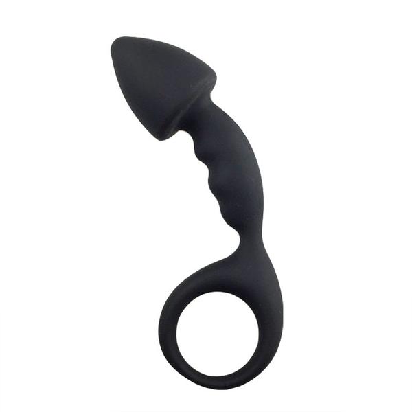 Imagem de Estimulador de Próstata em Silicone com Alça - Sexshop