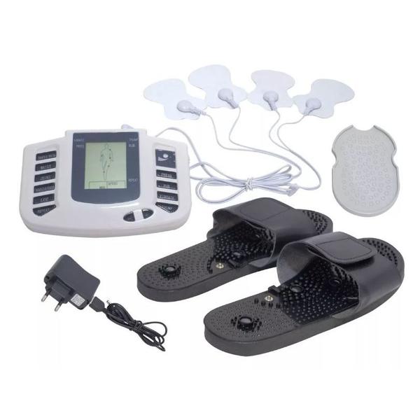 Imagem de Estimulador eletrônico digital de, pulso massageador para relaxar, terapia de acupuntura, fisioterapia, fe