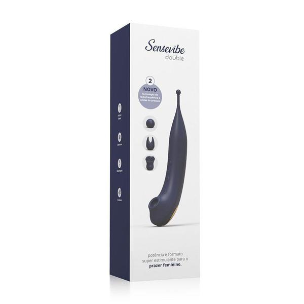 Imagem de Estimulador Sensevibe Double Vibrador Recarregável - A Sós