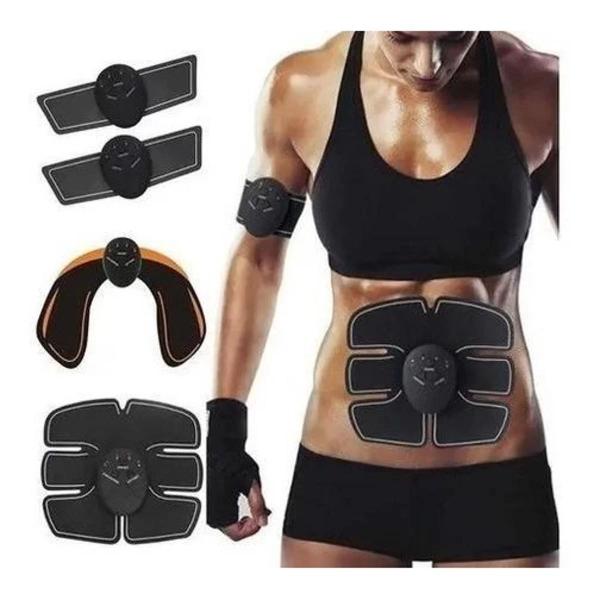 Estimulador Tonificador Muscular 3 em 1 Abdomen, Bracos, Pernas, Ems Fit Control Smart Fitness Pratico EMS Elétrico - Otemu Imagem de Estimulador Tonificador Muscular 3 em 1 Abdomen, Bracos, Pernas, Ems Fit Control Smart Fitness Pratico EMS Elétrico