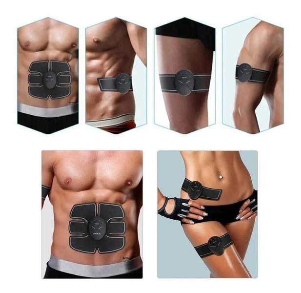 Estimulador Tonificador Muscular 3 em 1 Abdomen, Bracos, Pernas, Ems Fit Control Smart Fitness Pratico EMS Elétrico - Otemu Imagem de Estimulador Tonificador Muscular 3 em 1 Abdomen, Bracos, Pernas, Ems Fit Control Smart Fitness Pratico EMS Elétrico