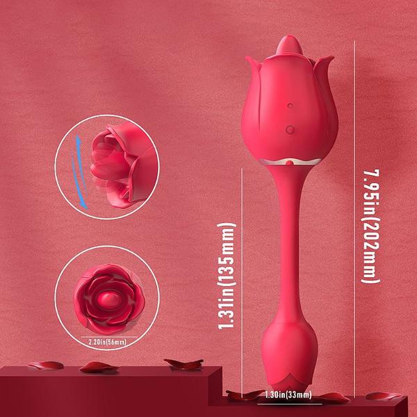 Imagem de Estimulador vibrador de clitoris ponto g s-hande rose pro 5