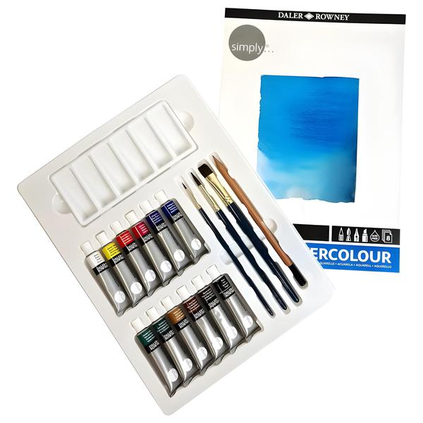 Imagem de Estojo Aquarela Tubo 12ml Daler Rowney Simply 25 Peças