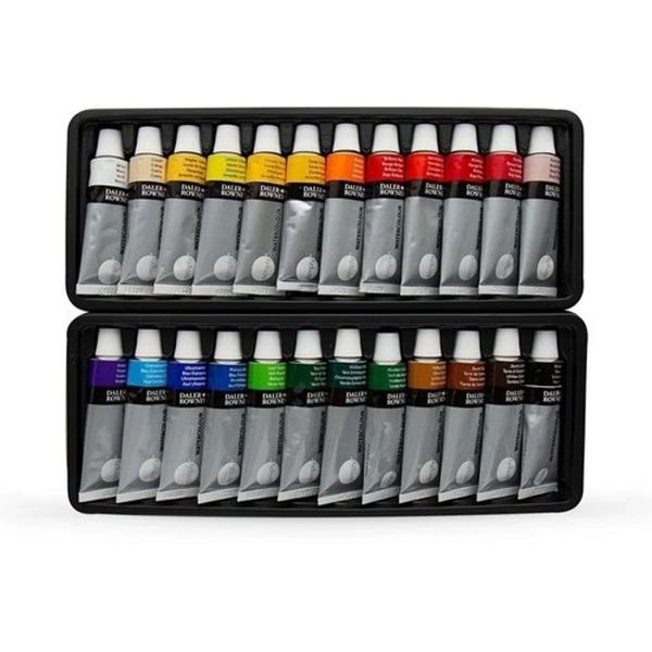 Imagem de Estojo Aquarela tubo c/24cores Simply Daler Rowney