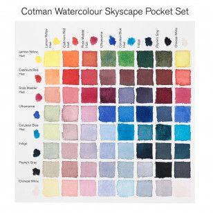 Imagem de Estojo Aquarela Winsor & Newton Cotman Skyscape