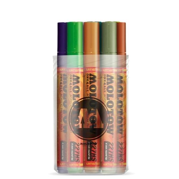 Imagem de Estojo Caneta Marcador Molotow One4all 4mm 12 Cores