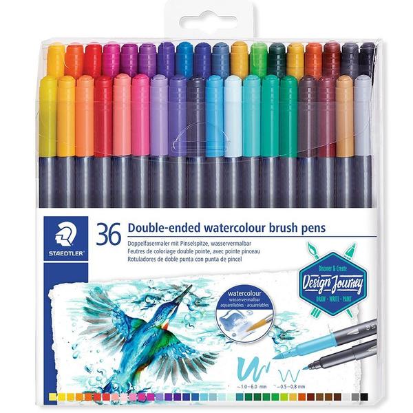 Imagem de Estojo Caneta Staedtler Brush Duo Marsgraphic C/36 Aquarela 3001 TB36 02