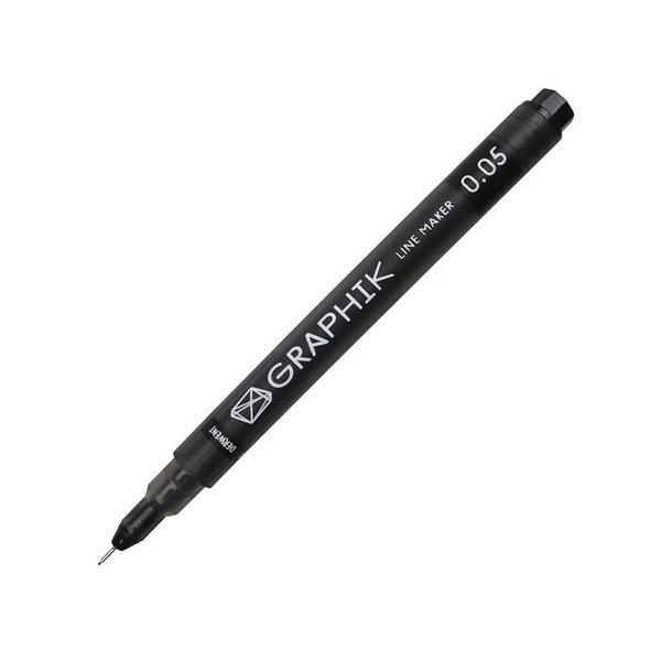 Imagem de Estojo Canetas Derwent Graphik Line Maker 0,1/0,3/0,5mm Preto 2305560