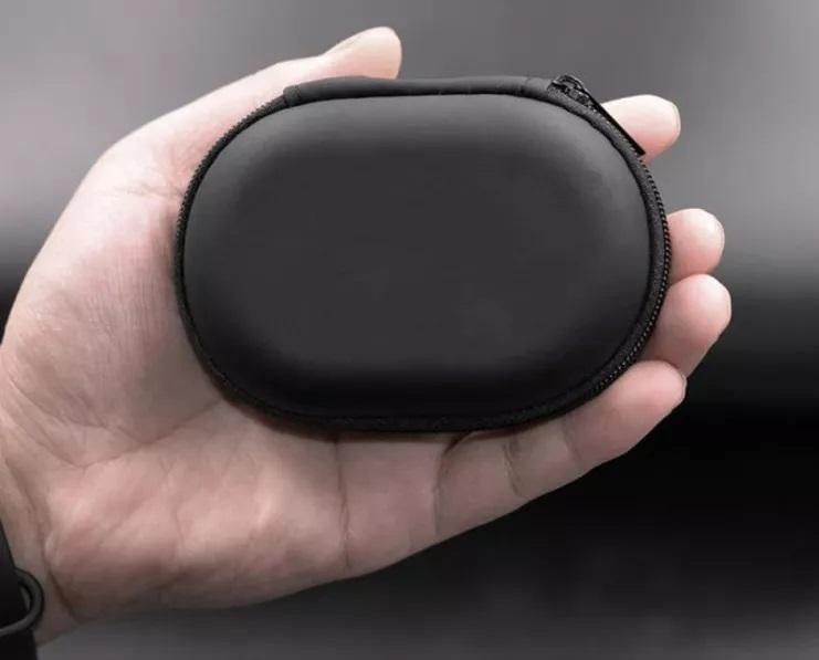 Imagem de Estojo Case Bag Porta Fone De Ouvido Impermeável Preto