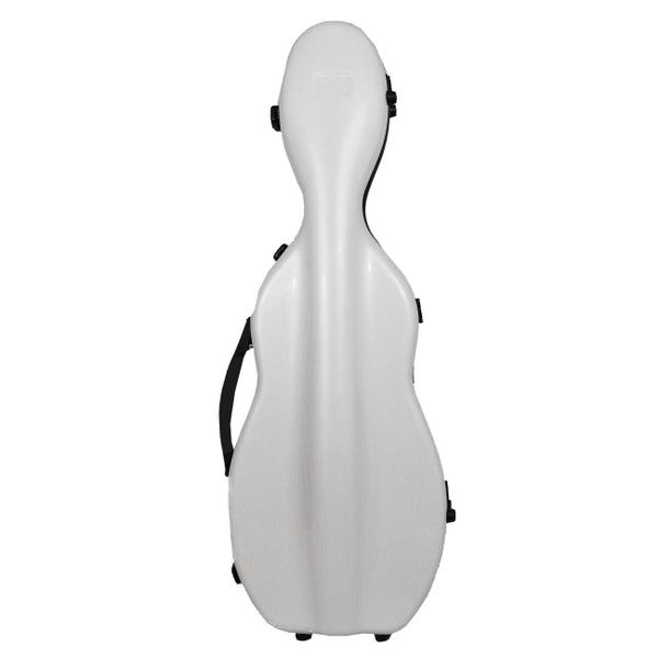 Imagem de Estojo Case Fibra De Vidro Violino 4/4 Branco Carbono