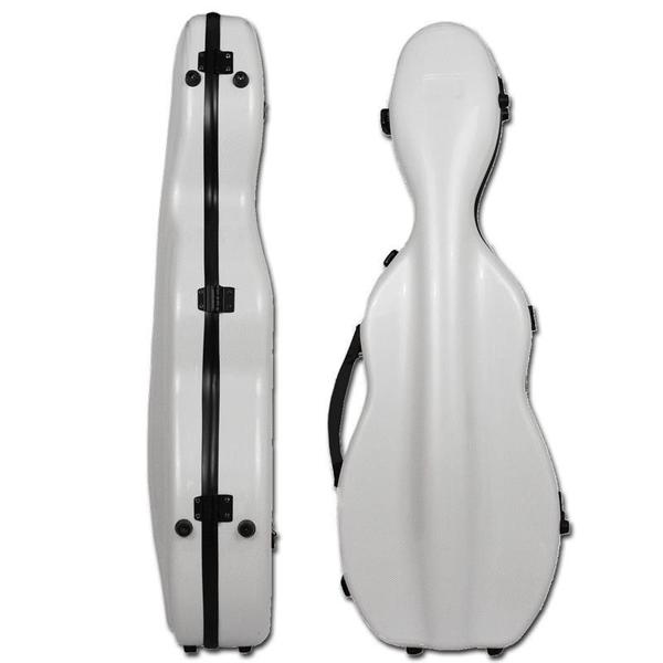 Imagem de Estojo Case Fibra De Vidro Violino 4/4 Branco Carbono