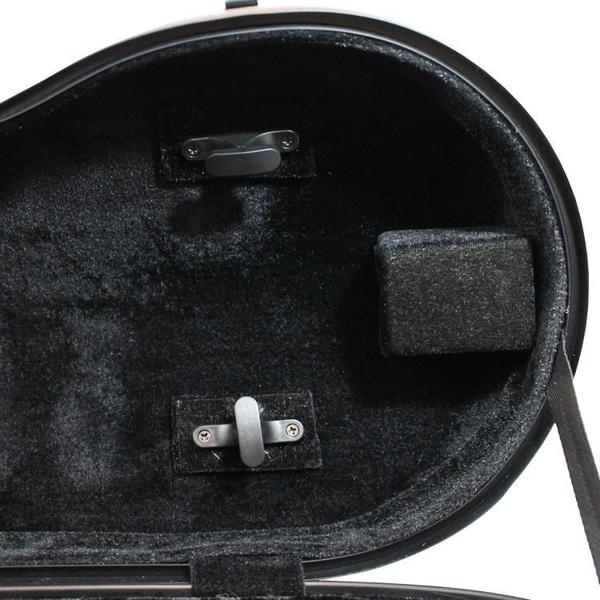 Imagem de Estojo Case Fibra De Vidro Violino 4/4 Preto Carbono