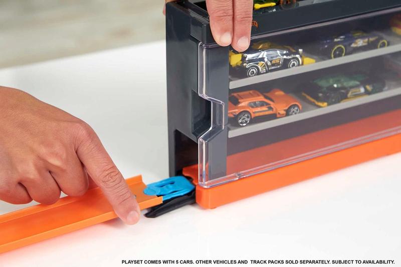 Imagem de Estojo com 8 Carros Hot Wheels - Display e Armazenamento