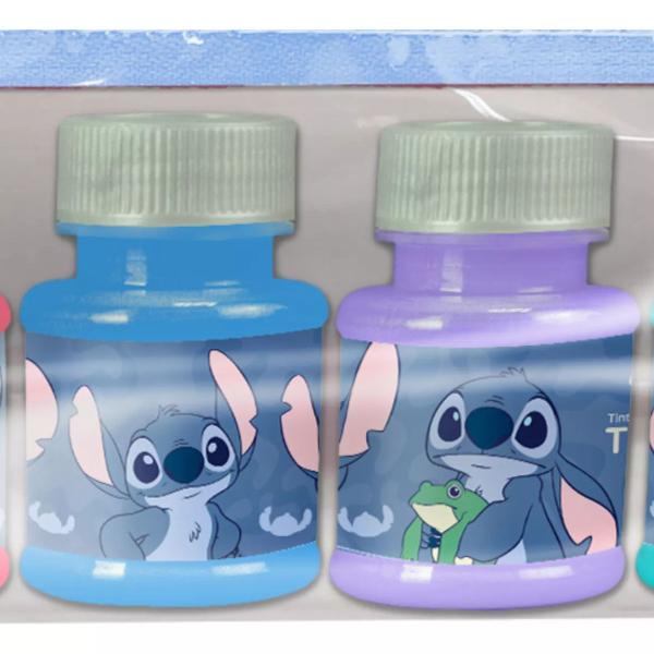 Imagem de Estojo com tinta tecido stitch love 5 cores 37ml  4994 - dac