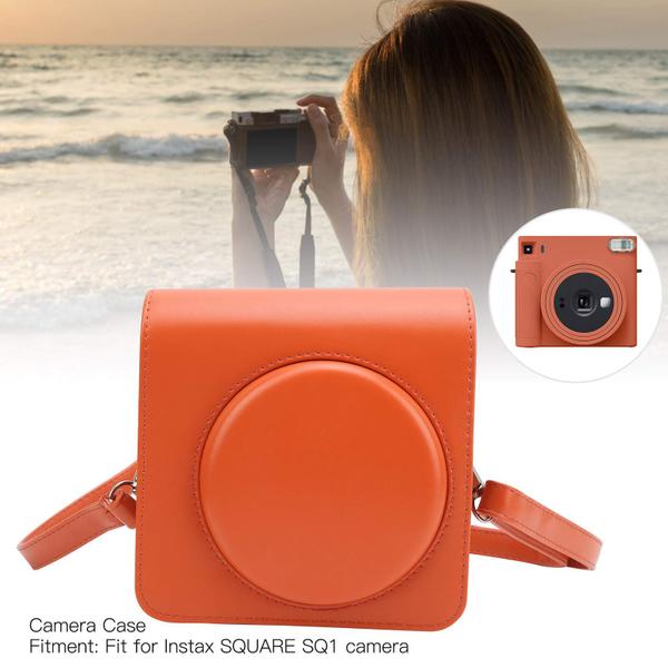 Imagem de Estojo de câmera Estink para Fujifilm Instax SQUARE SQ1 (laranja)