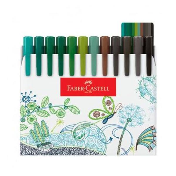 Imagem de Estojo de Canetas Fine Pen Colors Faber Castell 0.4 mm - 48 peças