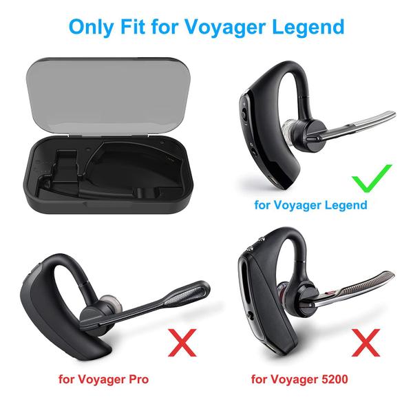 Imagem de Estojo de carregamento elétrico Klipdasse para Plantronics Voyager Legend