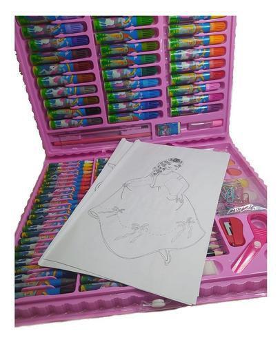 Imagem de Estojo De Colorir 150 Peças Presente Didático Desenho feminina