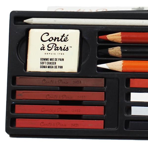 Imagem de Estojo De Desenho Lápis Conté À Paris Sketch Box Crayon