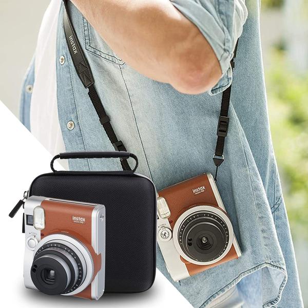 Estojo de transporte para câmera Fujifilm Instax Mini 90 Neo Classic - Mchoi Imagem de Estojo de transporte para câmera Fujifilm Instax Mini 90 Neo Classic
