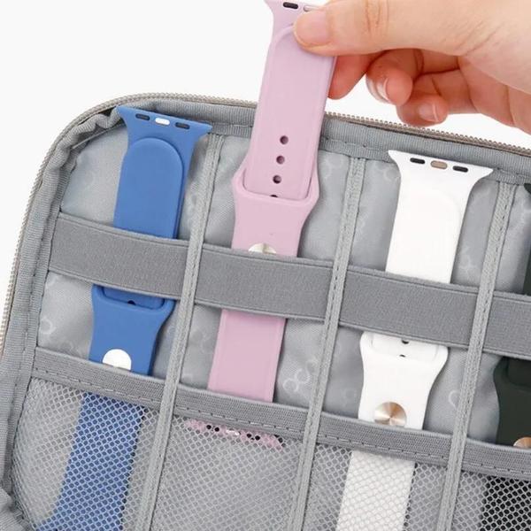 Imagem de Estojo de Viagem para Pulseira Apple Watch - Porta-Relógios e Organizador