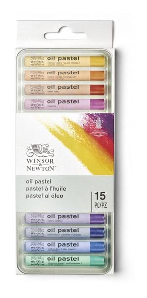 Imagem de Estojo Giz Pastel Óleo 15 Cores Winsor & Newton