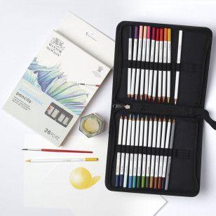 Imagem de Estojo Lápis Aquarela Winsor & Newton Studio Collection 26pcs