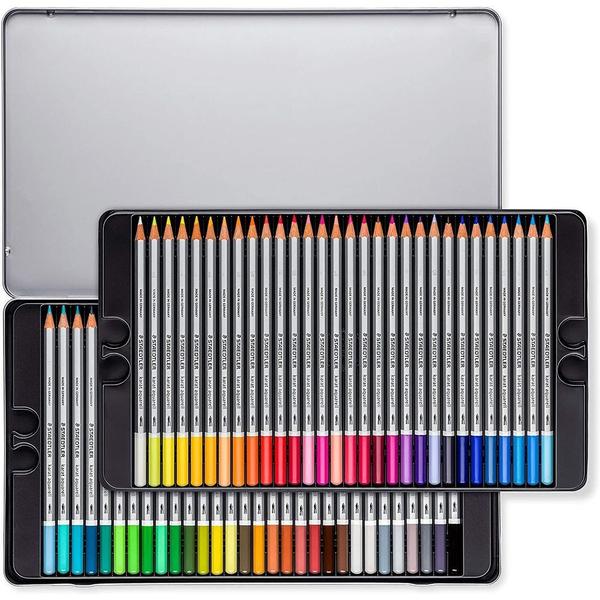 Imagem de Estojo Lápis Aquarelavel Karat 60 Cores Staedtler Aquarell 125 M60 11