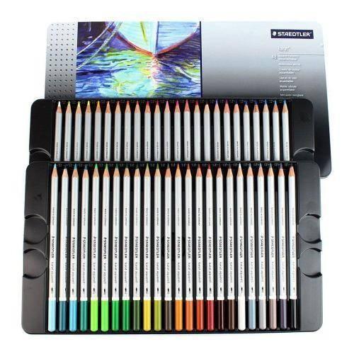 Imagem de Estojo Lapis De Cor Staedtler Karat Aquarelavel 48 Cores