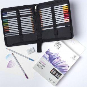 Imagem de Estojo Lápis de Cor Winsor & Newton Studio Collection 27pcs